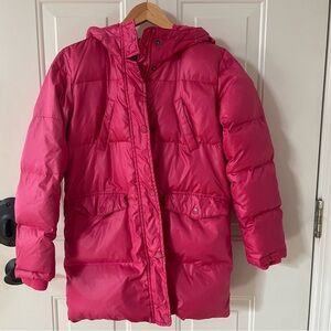 GAP Kids Bright Pink Puffer Jacket